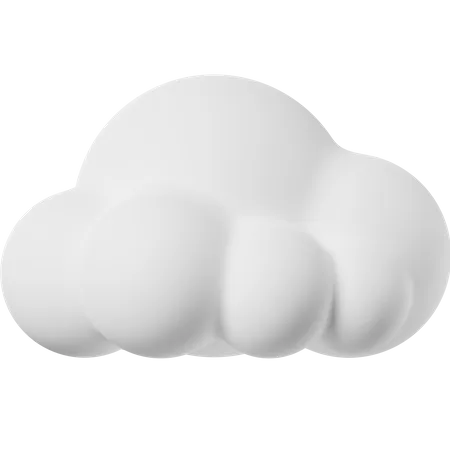 Cloud  3D Icon