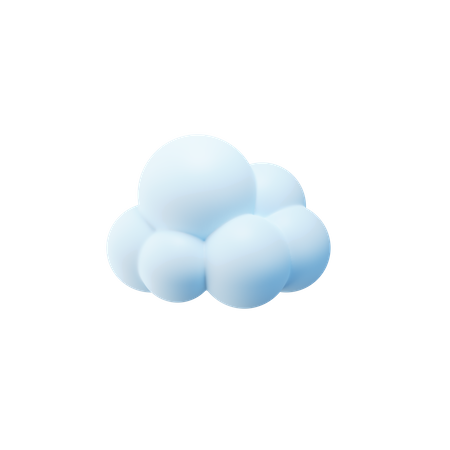 Cloud  3D Icon