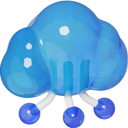 Cloud  3D Icon