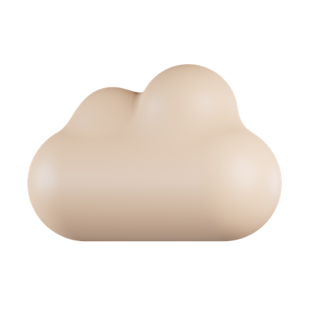 Cloud  3D Icon