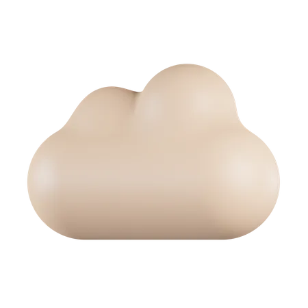 Cloud  3D Icon