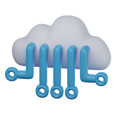 Cloud  3D Icon