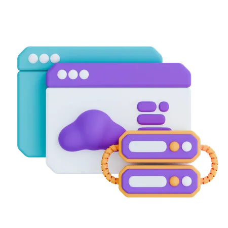 Cloud  3D Icon