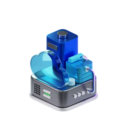 Cloud  3D Icon