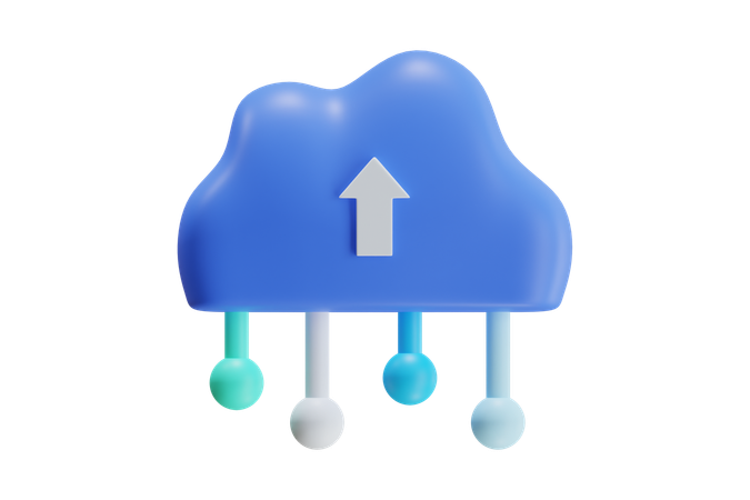 Cloud  3D Icon