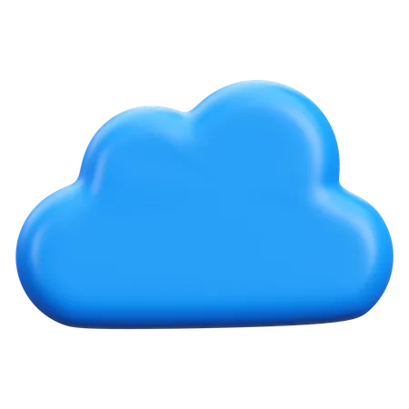 Cloud  3D Icon