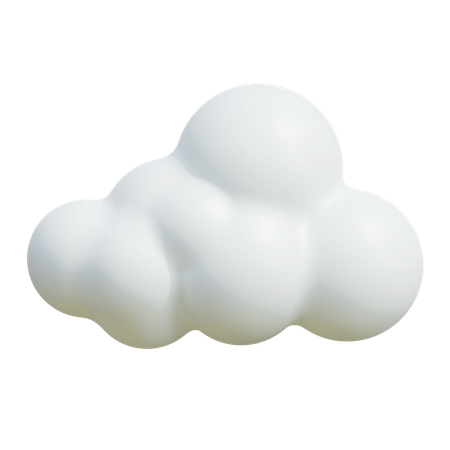 Cloud  3D Icon