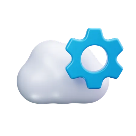 Cloud  3D Icon