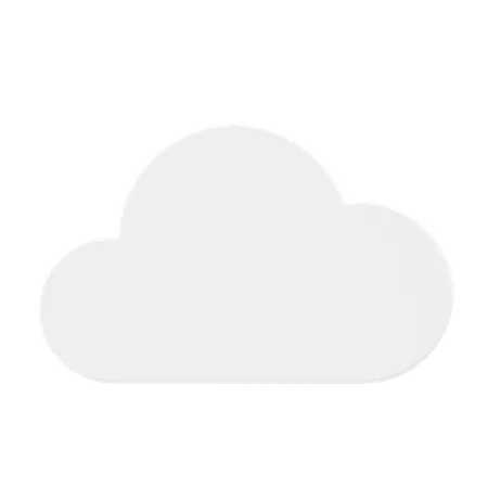 Cloud  3D Icon