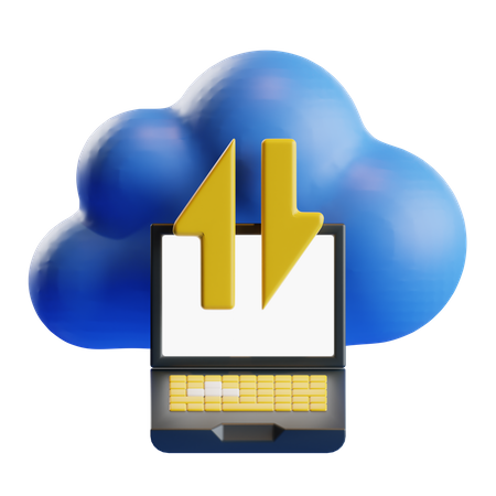 Cloud  3D Icon