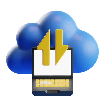 Cloud  3D Icon