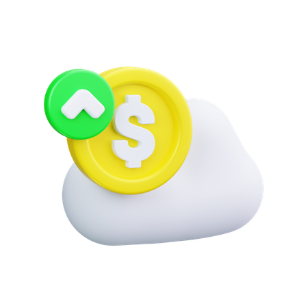 Cloud  3D Icon