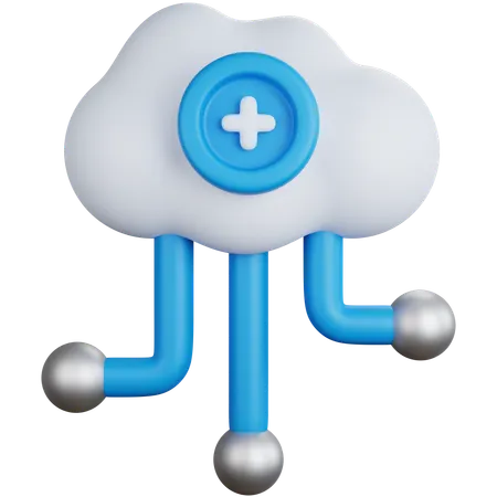 Cloud  3D Icon