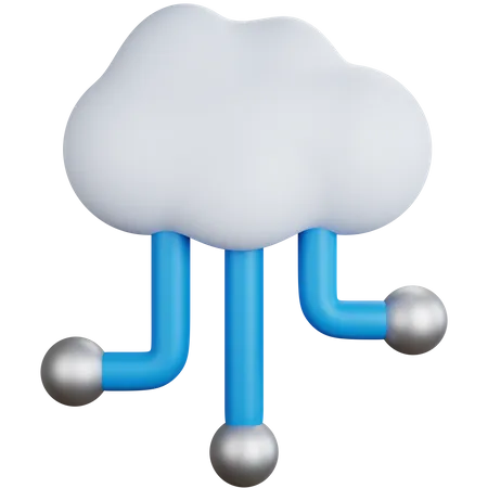 Cloud  3D Icon