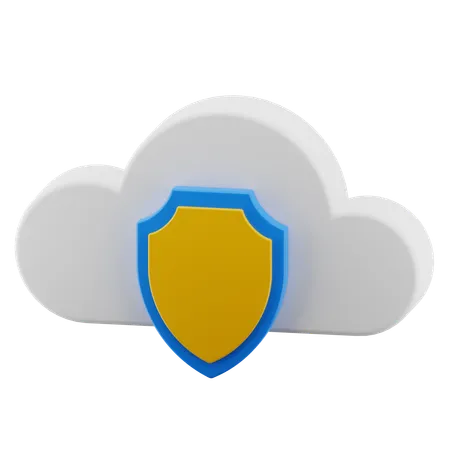 Cloud  3D Icon