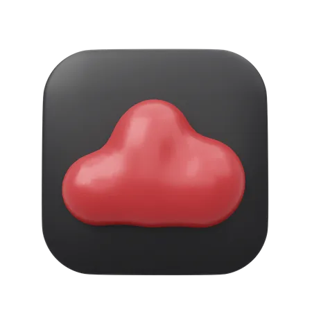 Cloud  3D Icon