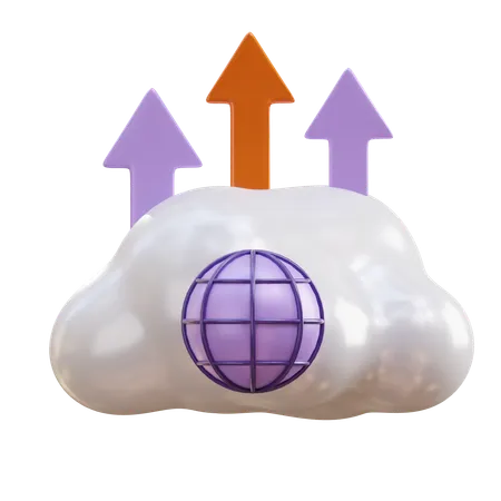 Cloud  3D Icon