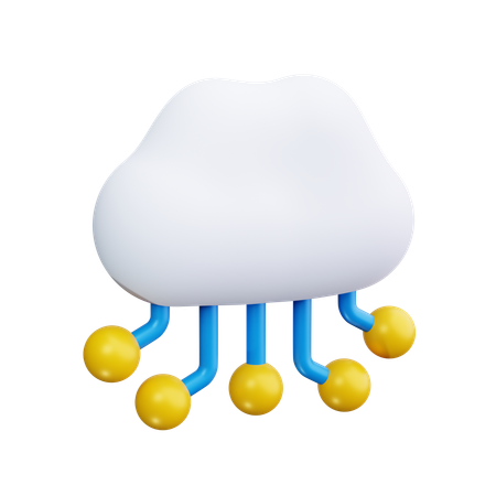 Cloud  3D Icon