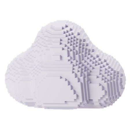 Cloud  3D Icon