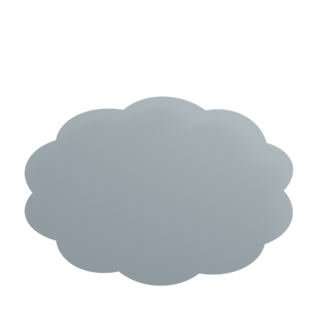 Cloud  3D Icon