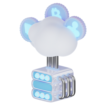 Cloud  3D Icon