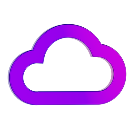 Cloud  3D Icon