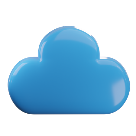 Cloud  3D Icon