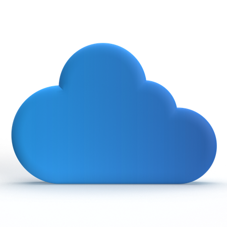 Cloud  3D Icon