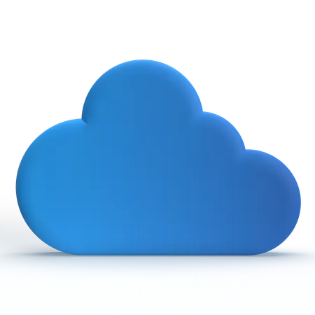 Cloud  3D Icon