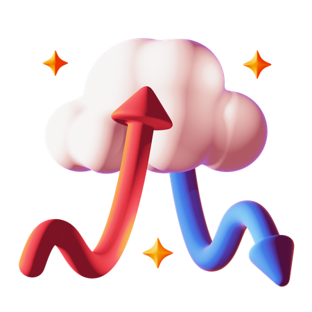 Cloud  3D Icon