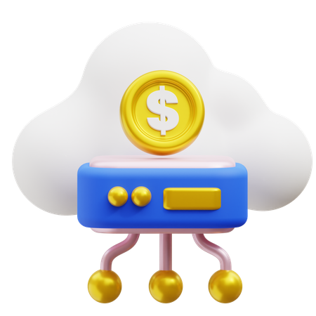 Cloud  3D Icon