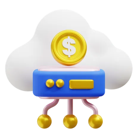 Cloud  3D Icon