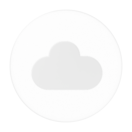 Cloud  3D Icon