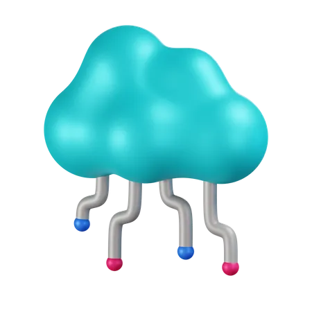 Cloud  3D Icon