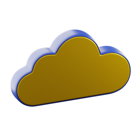 Cloud  3D Icon