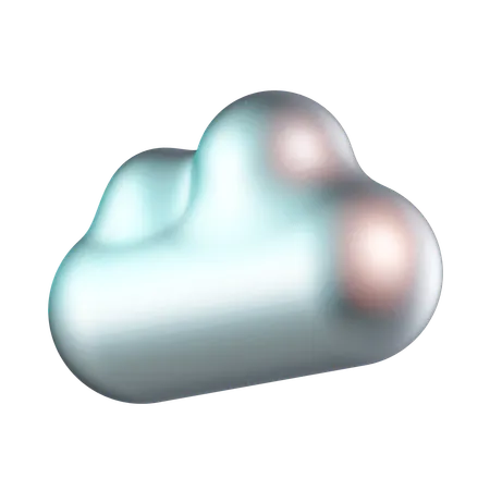 Cloud  3D Icon