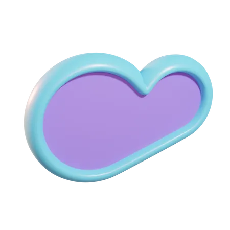 Cloud  3D Icon