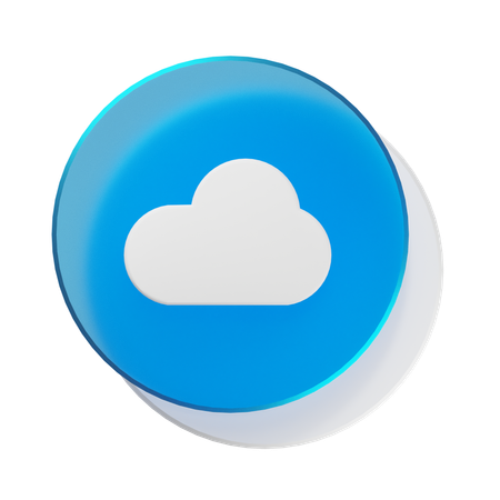 Cloud  3D Icon