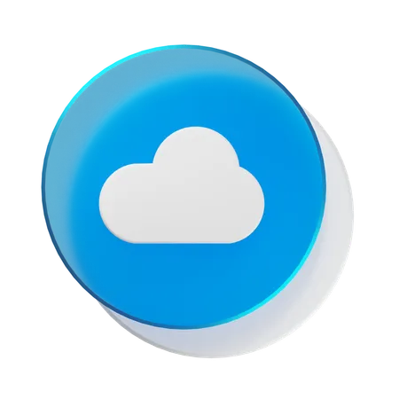 Cloud  3D Icon