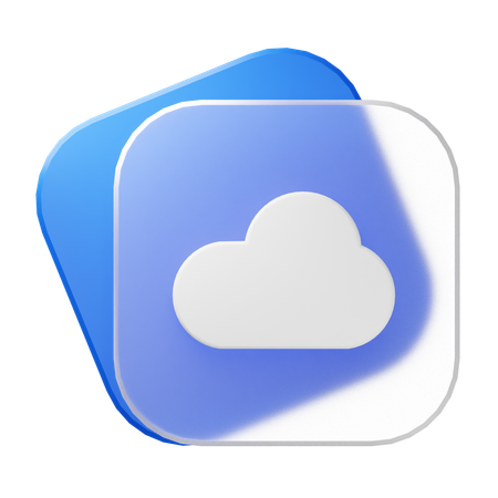 Cloud  3D Icon