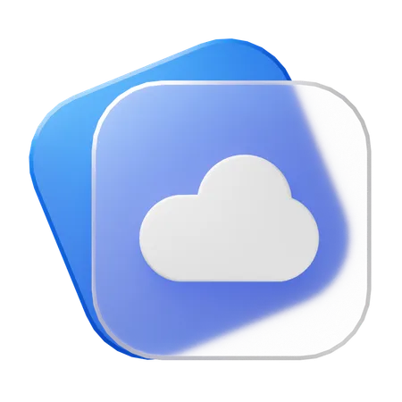 Cloud  3D Icon