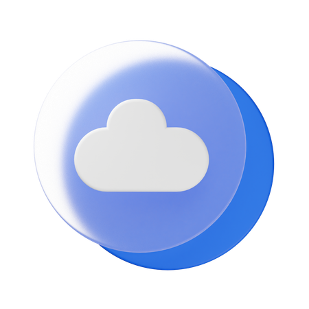 Cloud  3D Icon