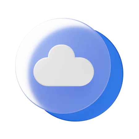 Cloud  3D Icon