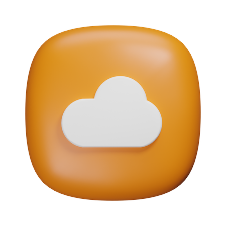 Cloud  3D Icon