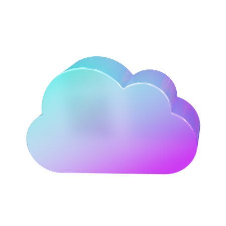 Cloud  3D Icon