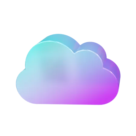 Cloud  3D Icon