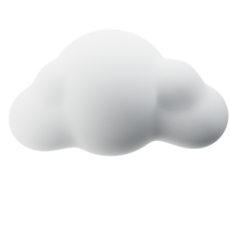 Cloud  3D Icon