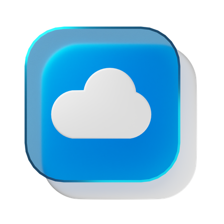 Cloud  3D Icon