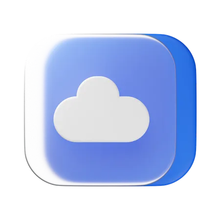 Cloud  3D Icon