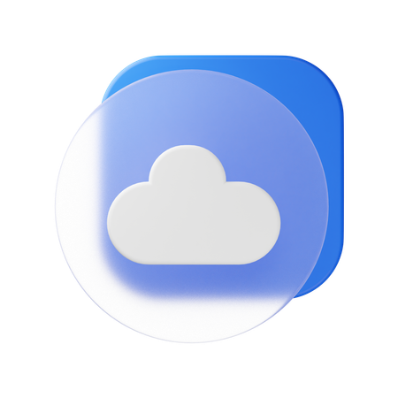 Cloud  3D Icon